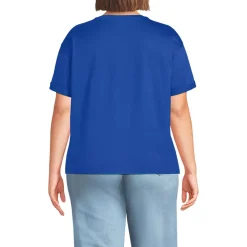 Women's Oversized Supima Short Sleeve Crew Neck T-Shirt