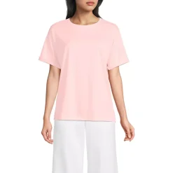 Women's Oversized Supima Short Sleeve Crew Neck T-Shirt