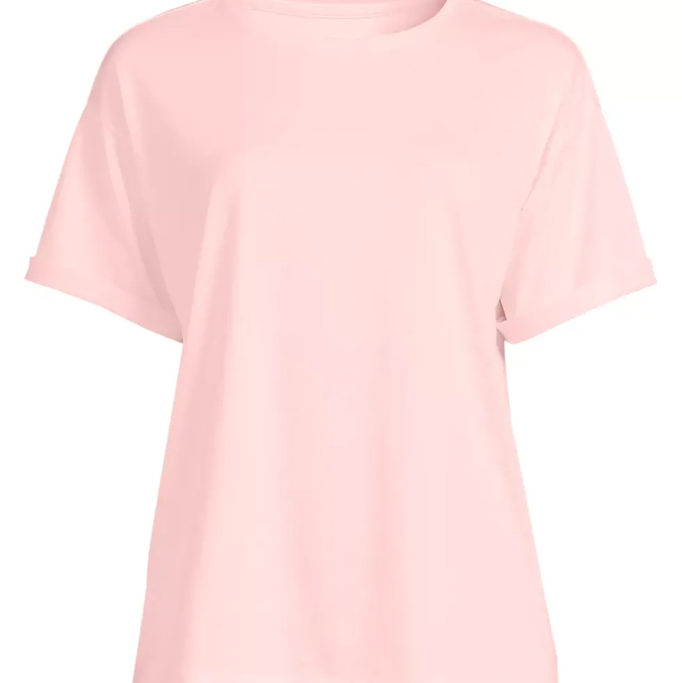 Women's Oversized Supima Short Sleeve Crew Neck T-Shirt