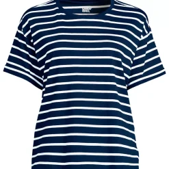 Women's Oversized Supima Short Sleeve Crew Neck T-Shirt
