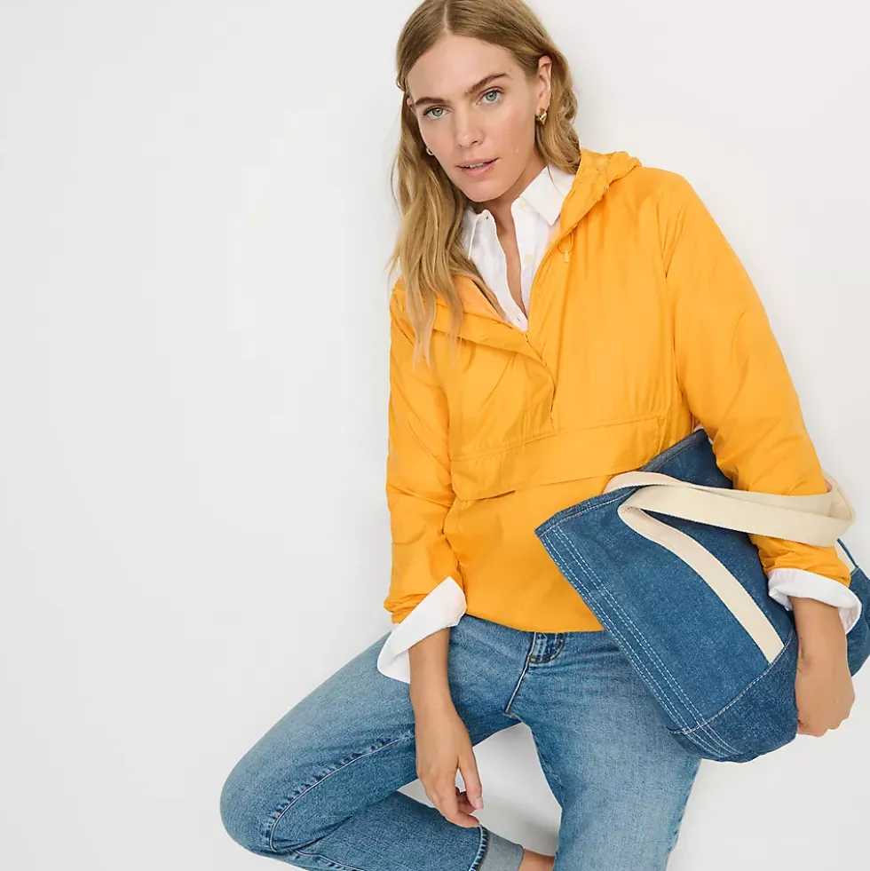 Women's Packable Anorak Windbreaker