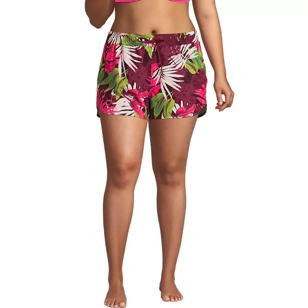 Women's 3" Packable Cover-up Swim Shorts
