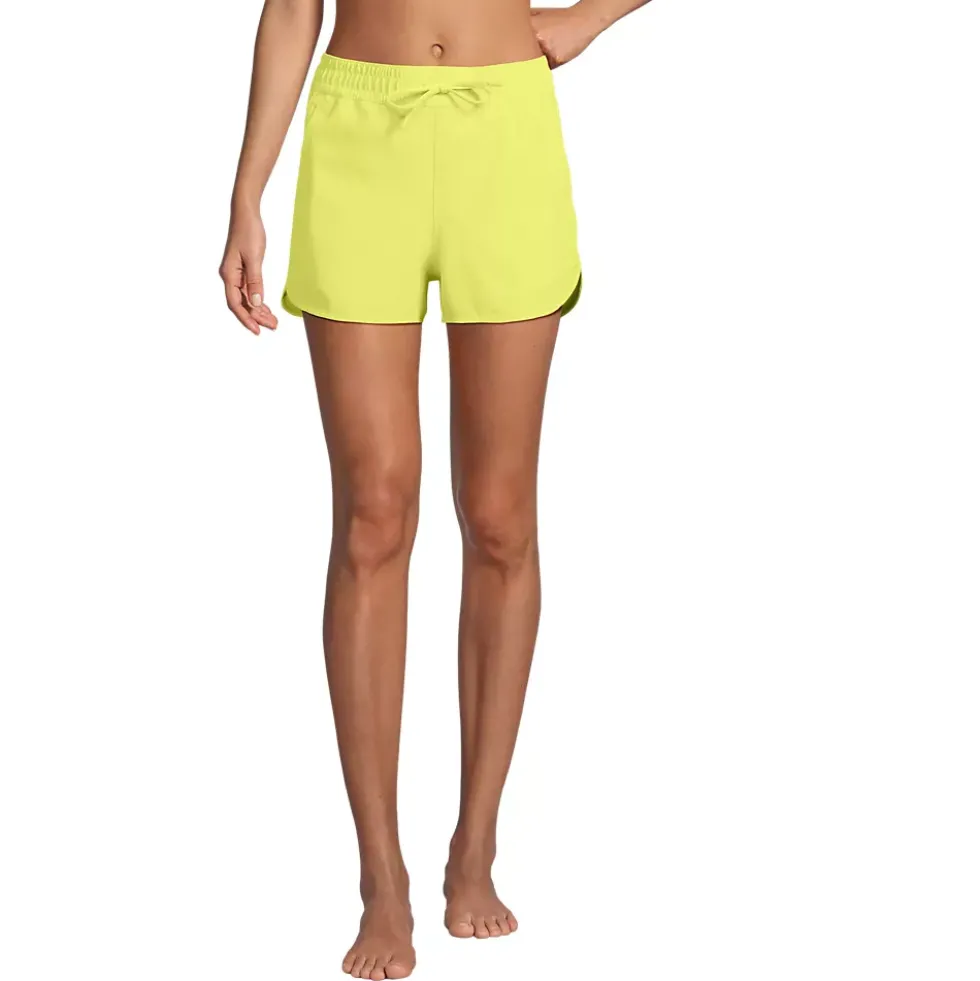 Women's 3" Packable Cover-up Swim Shorts
