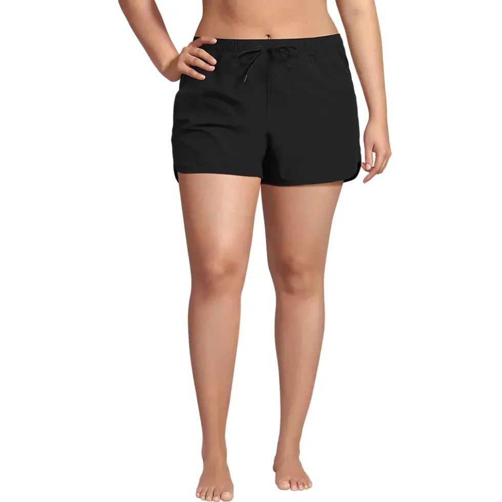 Women's 3" Packable Cover-up Swim Shorts