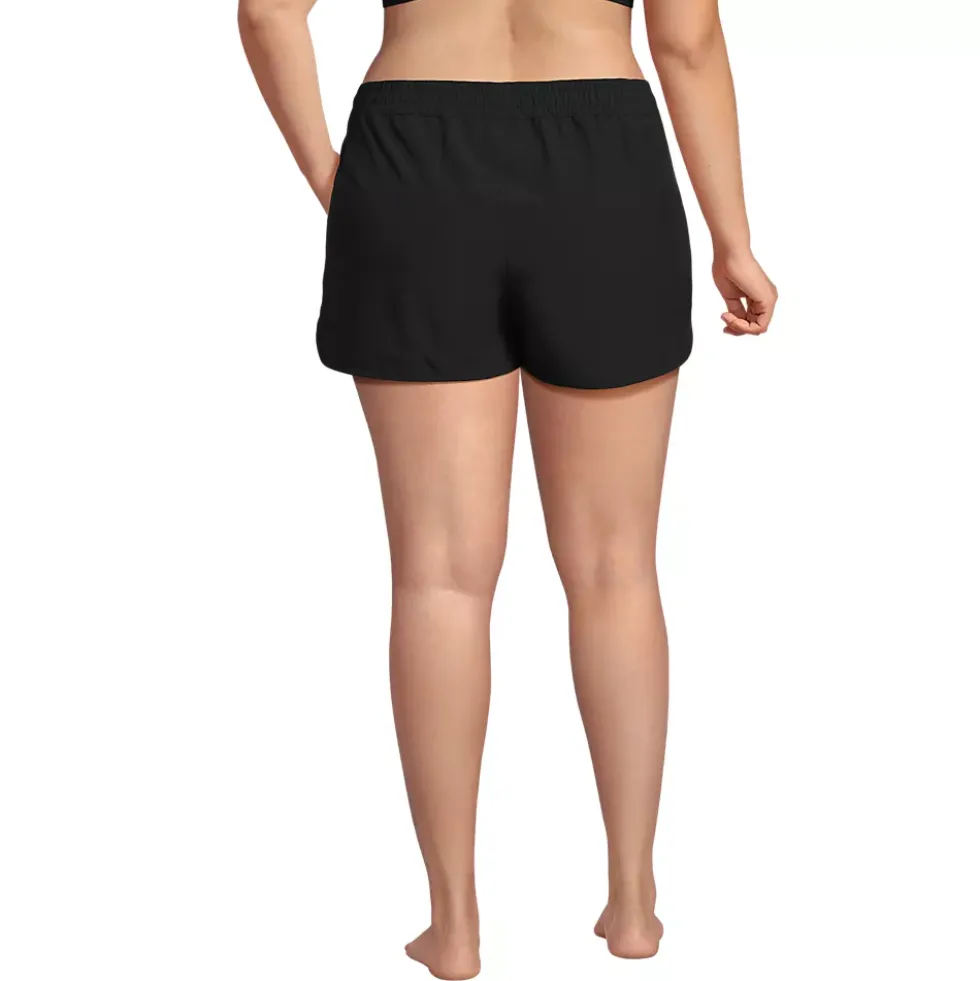 Women's 3" Packable Cover-up Swim Shorts