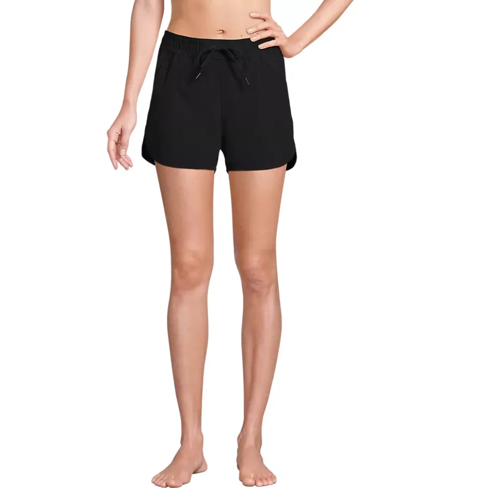 Women's 3" Packable Cover-up Swim Shorts