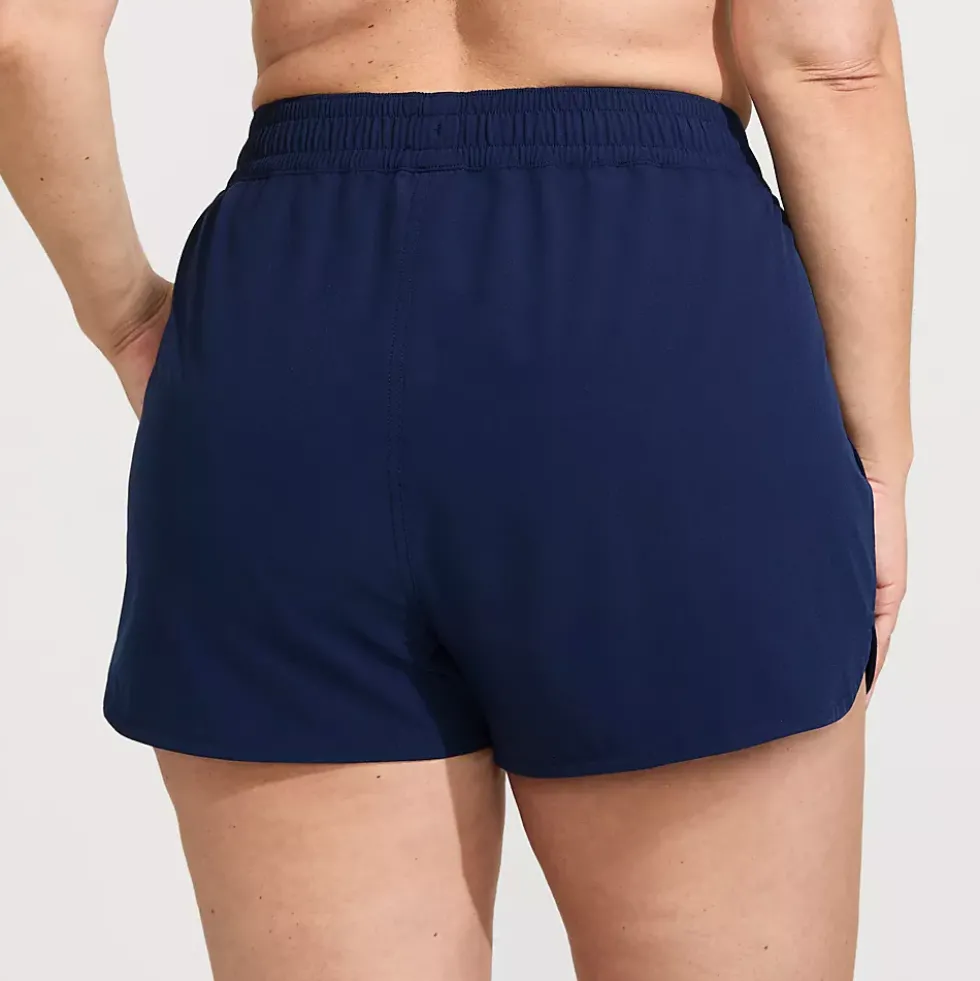 Women's 3" Packable Cover-up Swim Shorts
