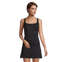 Women's Paisley Texture Chlorine Resistant Square Neck Underwire Tankini Top Swimsuit