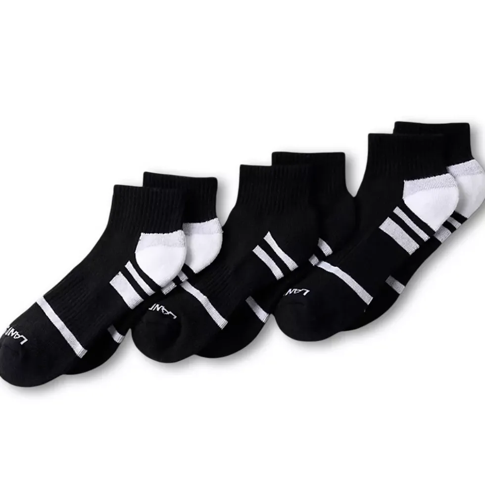 Women's Performance Cushion Quarter Crew Socks 3 Pack