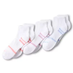 Women's Performance Cushion Quarter Crew Socks 3 Pack