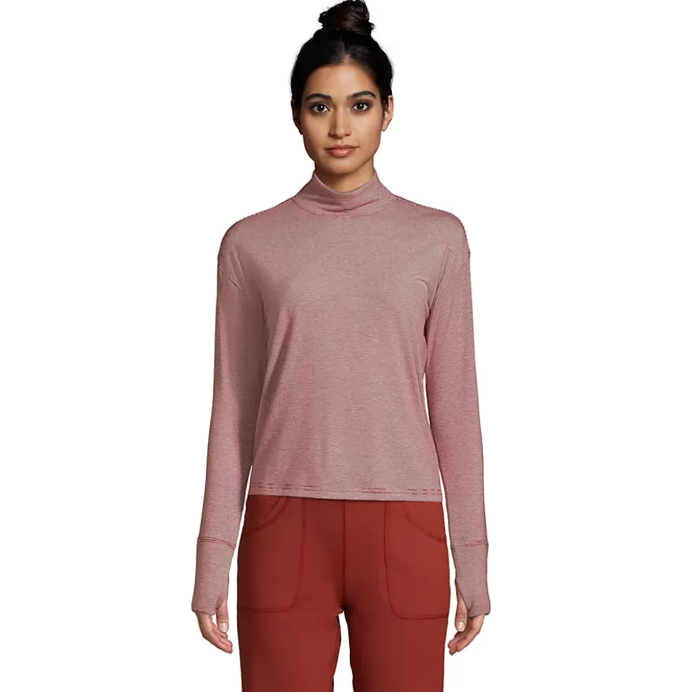 Women's Performance Mock Neck Top