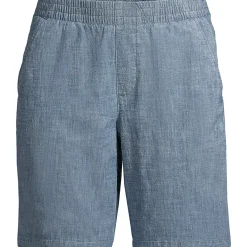 Women's Petite Mid Rise Elastic Waist Pull On 10