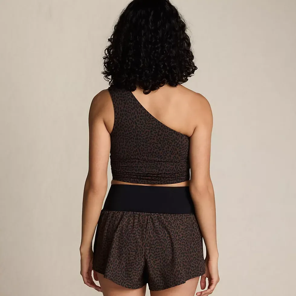 Women's 3" Pinchless Flutter Swim Short with Panty