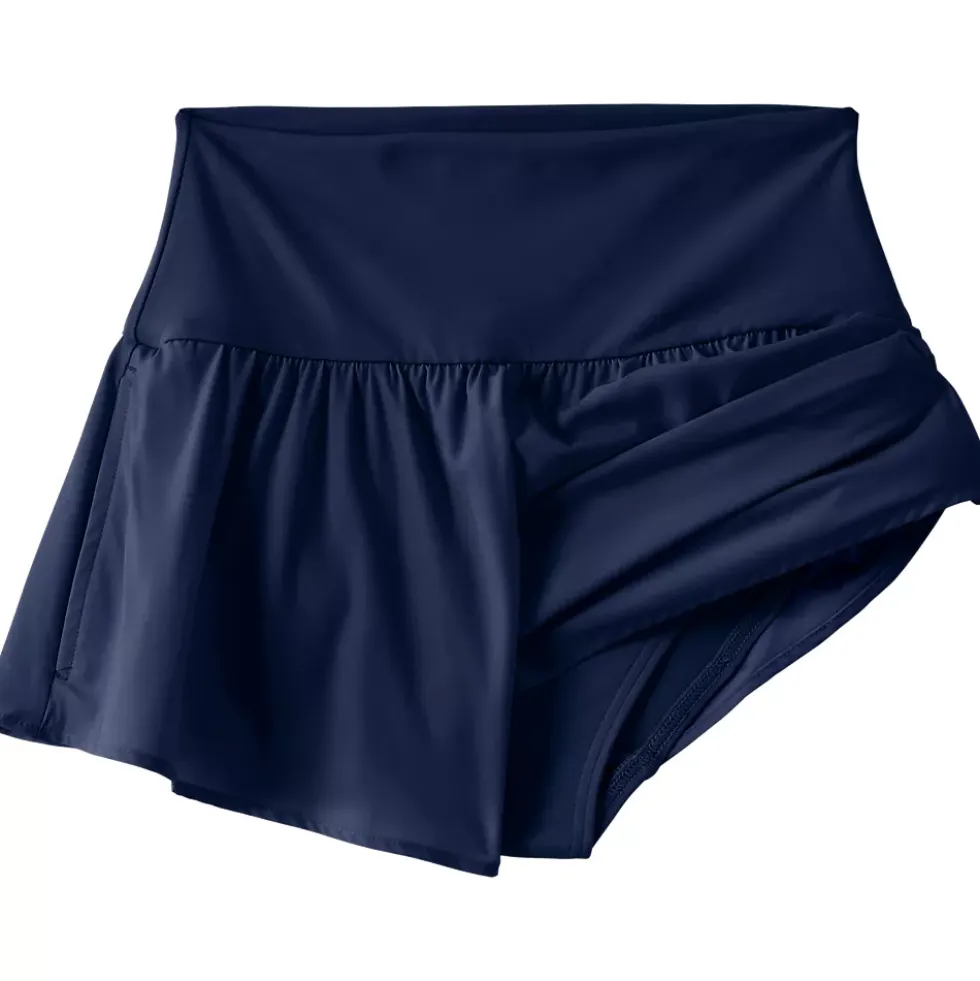 Women's 3" Pinchless Flutter Swim Short with Panty