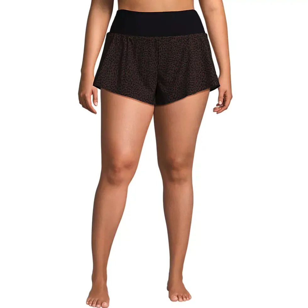 Women's 3" Pinchless Flutter Swim Short with Panty