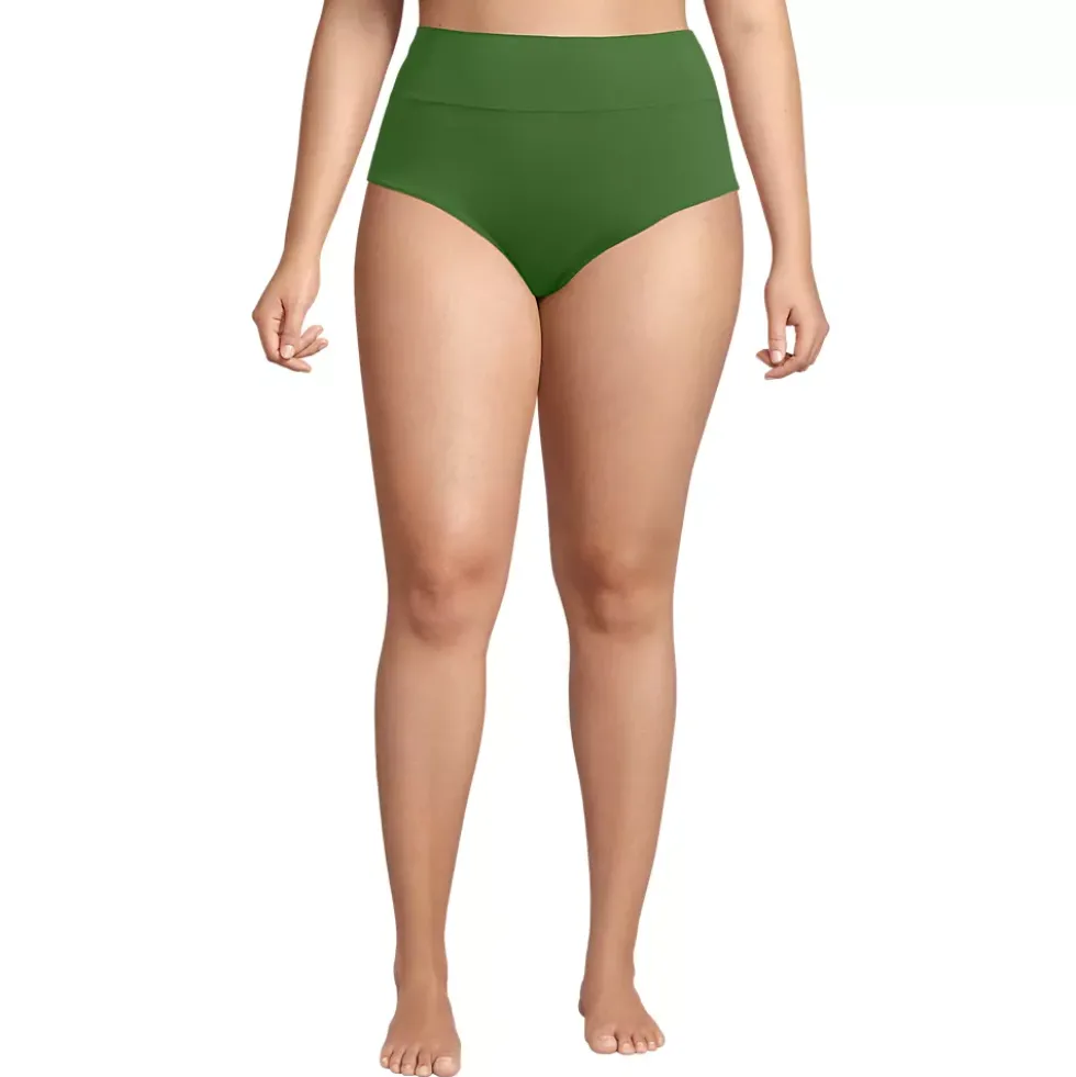 Women's Pinchless High Waisted Bikini Bottoms