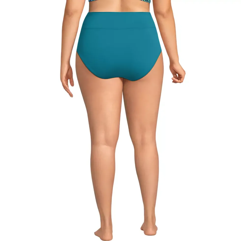 Women's Pinchless High Waisted Bikini Bottoms