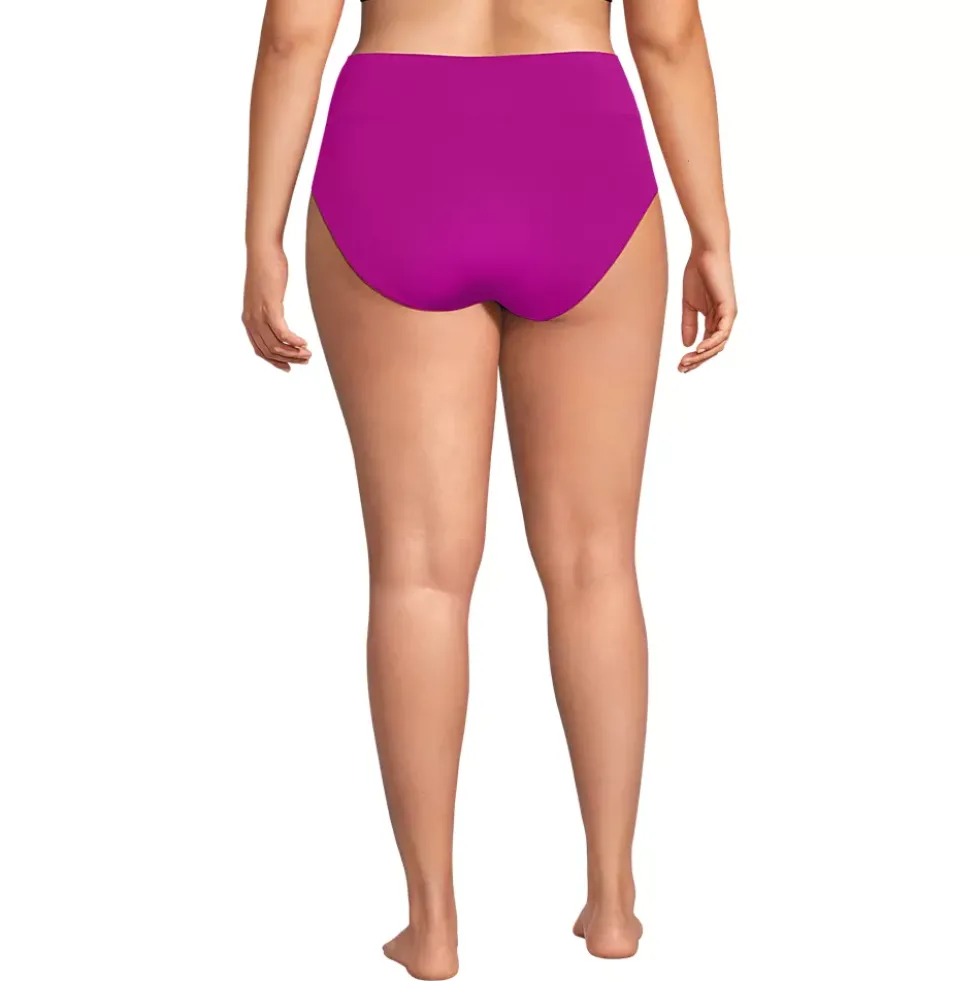 Women's Pinchless High Waisted Bikini Bottoms