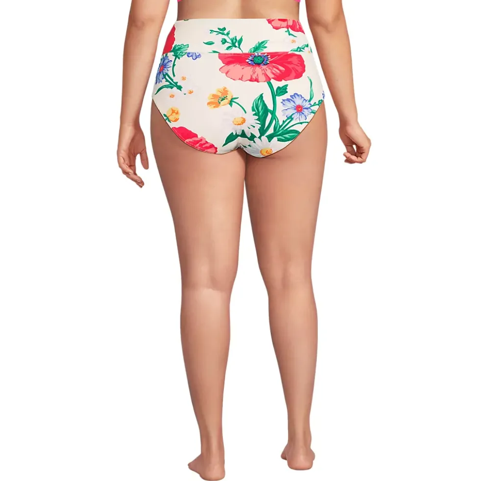 Women's Pinchless High Waisted Bikini Bottoms