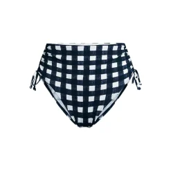 Women's Pique High Waisted Adjustable Bikini Bottoms