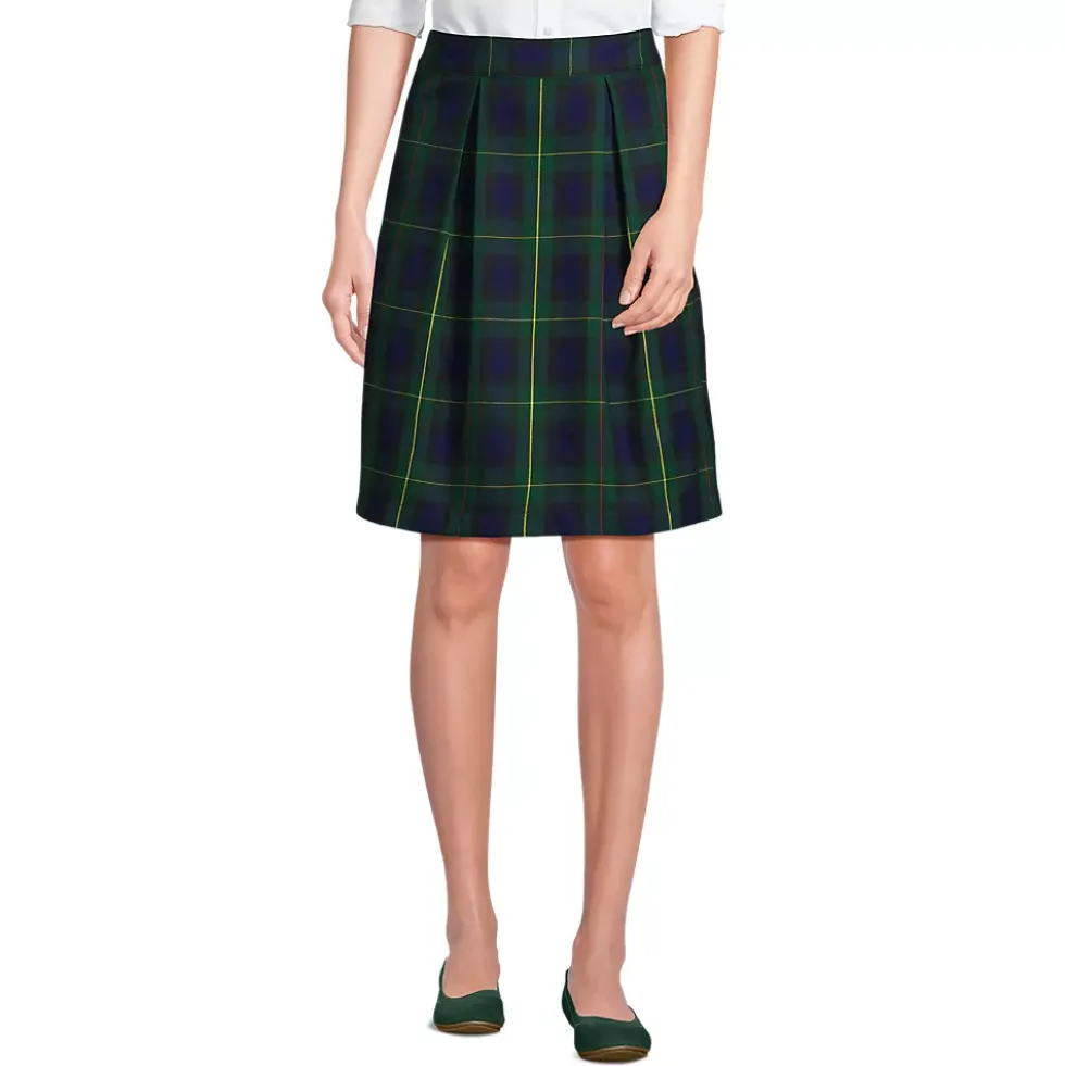 Women's Plaid Skort Top of Knee