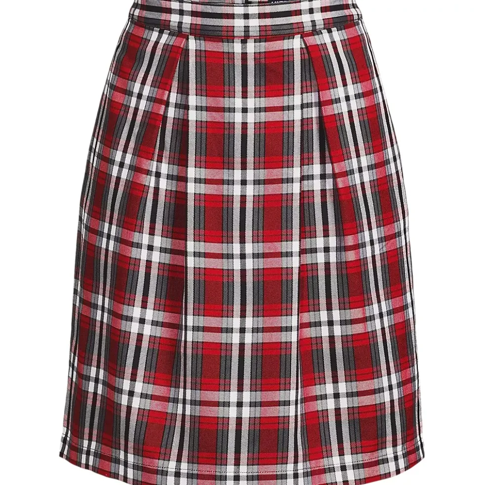 Women's Plaid Skort Top of Knee