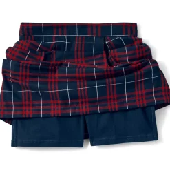 Women's Plaid Skort Top of Knee