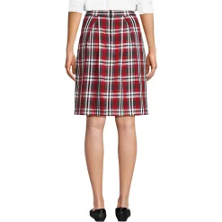 Women's Plaid Skort Top of Knee