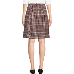 Women's Plaid Skort Top of Knee