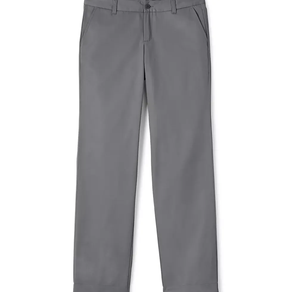 Women's Plain Front Blend Chino Pants