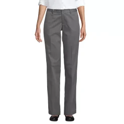 Women's Plain Front Blend Chino Pants
