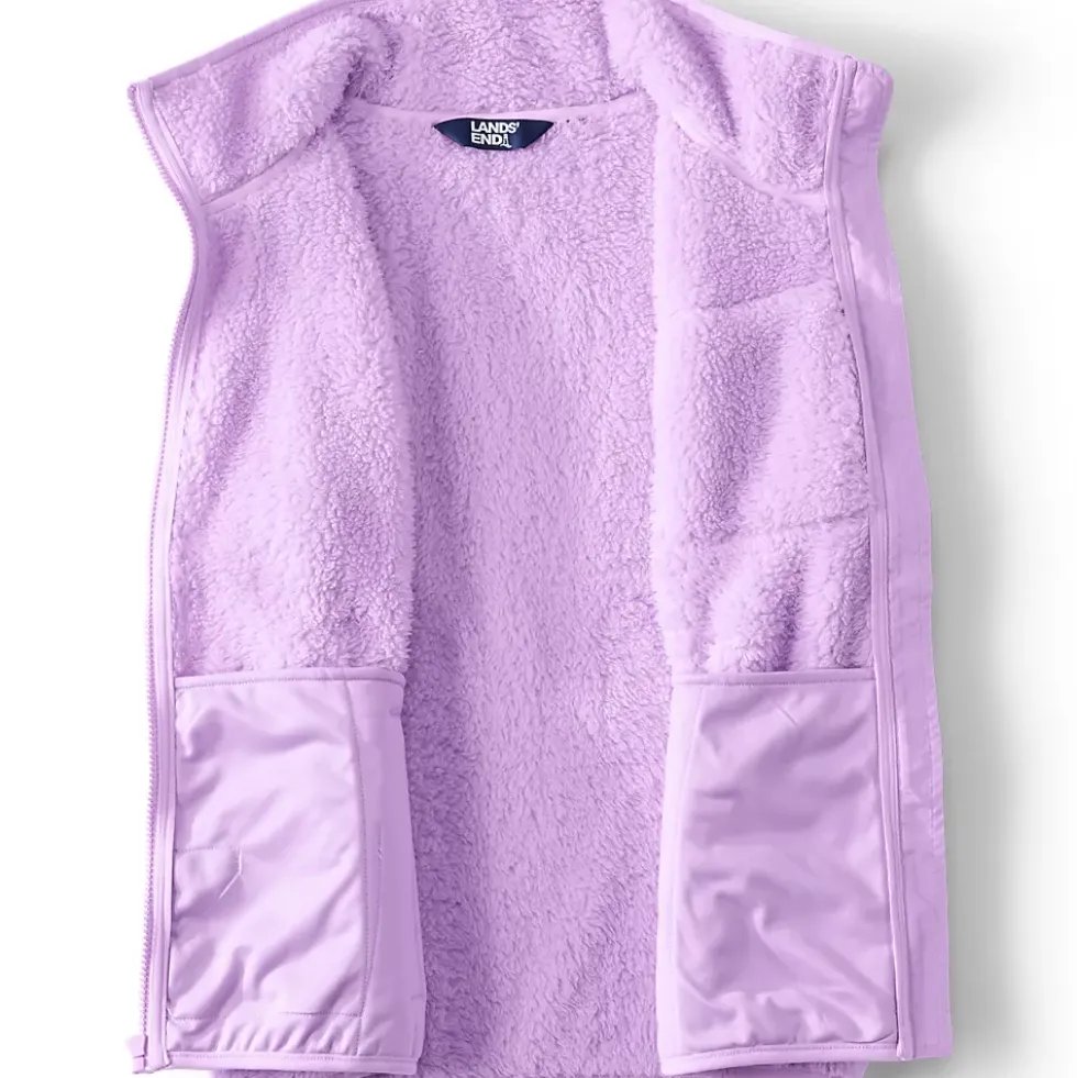 Women's Plus Size Cozy Sherpa Fleece Vest