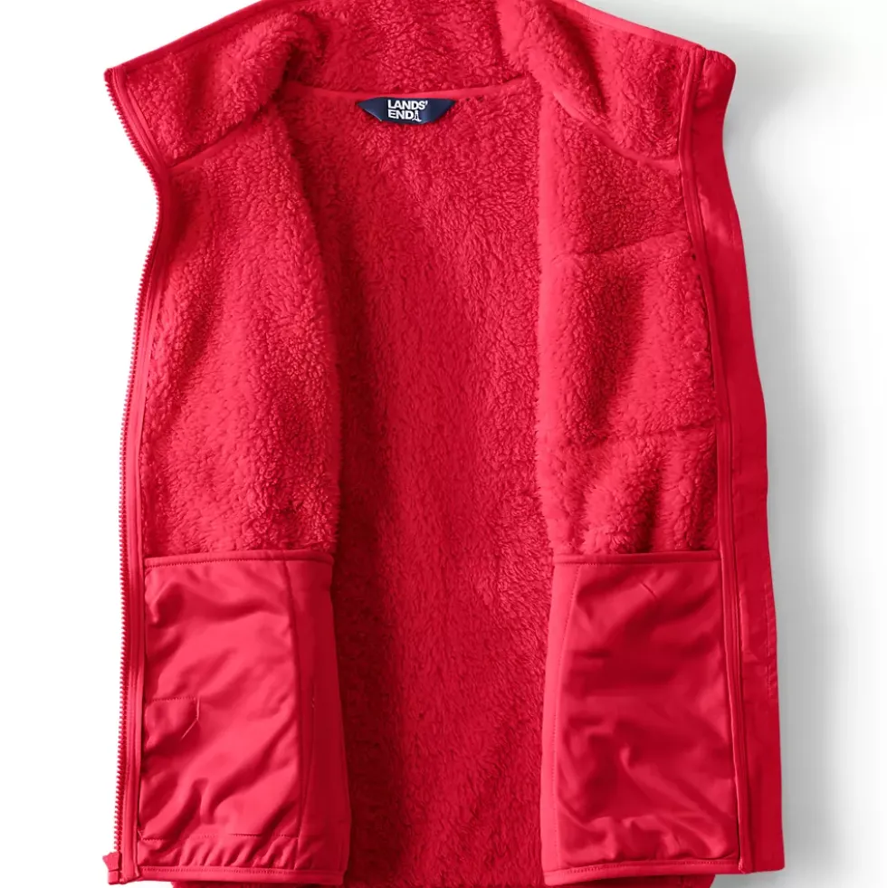 Women's Plus Size Cozy Sherpa Fleece Vest