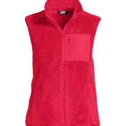 Women's Plus Size Cozy Sherpa Fleece Vest