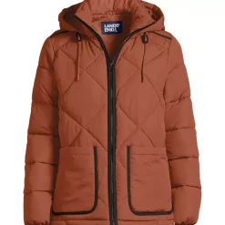 Women's Plus Size FeatherFree Insulated Diamond Quilted Jacket