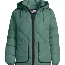 Women's Plus Size FeatherFree Insulated Diamond Quilted Jacket