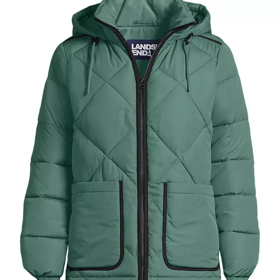 Women's Plus Size FeatherFree Insulated Diamond Quilted Jacket