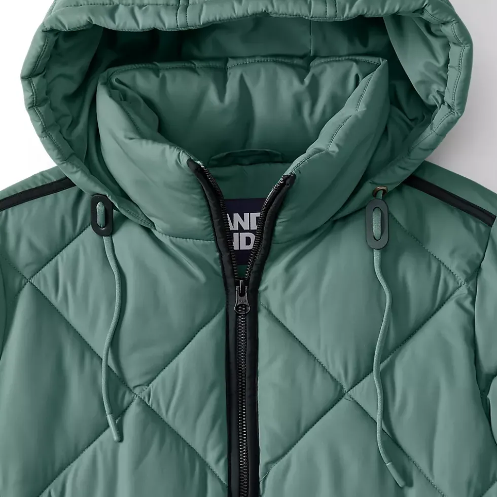 Women's Plus Size FeatherFree Insulated Diamond Quilted Jacket