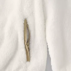 Women's Plus Size Half Zip Cozy Sherpa Fleece Pullover