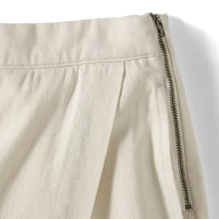 Women's Plus Size Lightweight Denim Above the Knee Skort