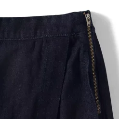 Women's Plus Size Lightweight Denim Above the Knee Skort