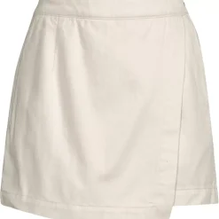 Women's Plus Size Lightweight Denim Above the Knee Skort
