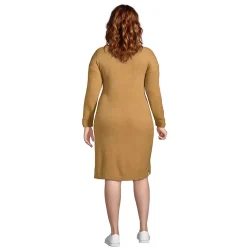Women's Plus Size Lounge Crew Neck Dress Slounge