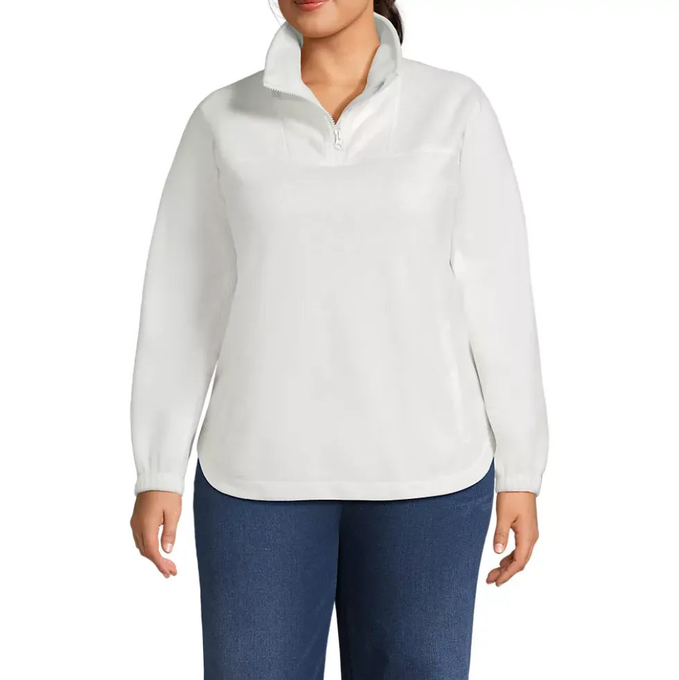 Women's Plus Size Luxe Fleece Quarter Zip