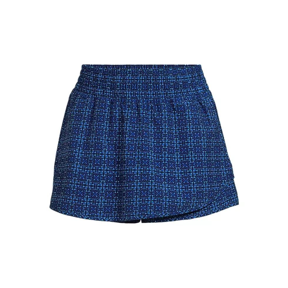Women's Plus Size Tulip Hem Swim Skort