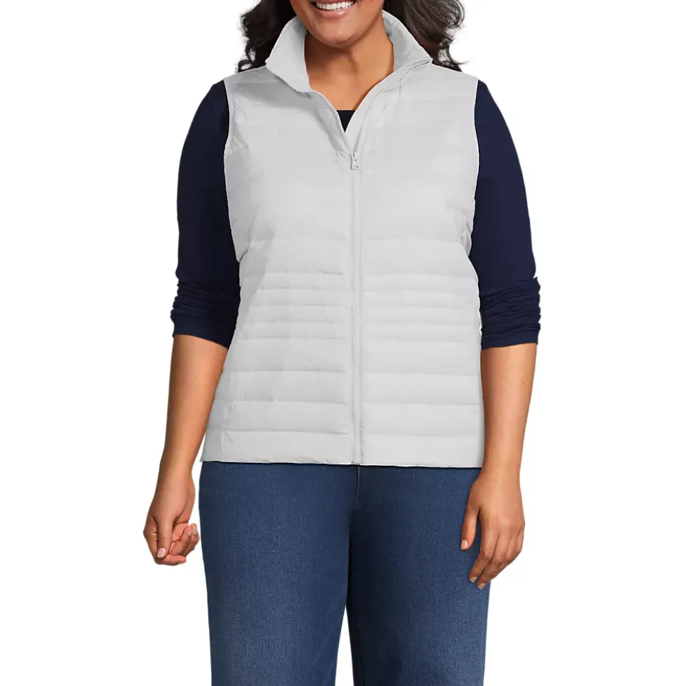 Women's Plus Size Wanderweight Packable Down Vest