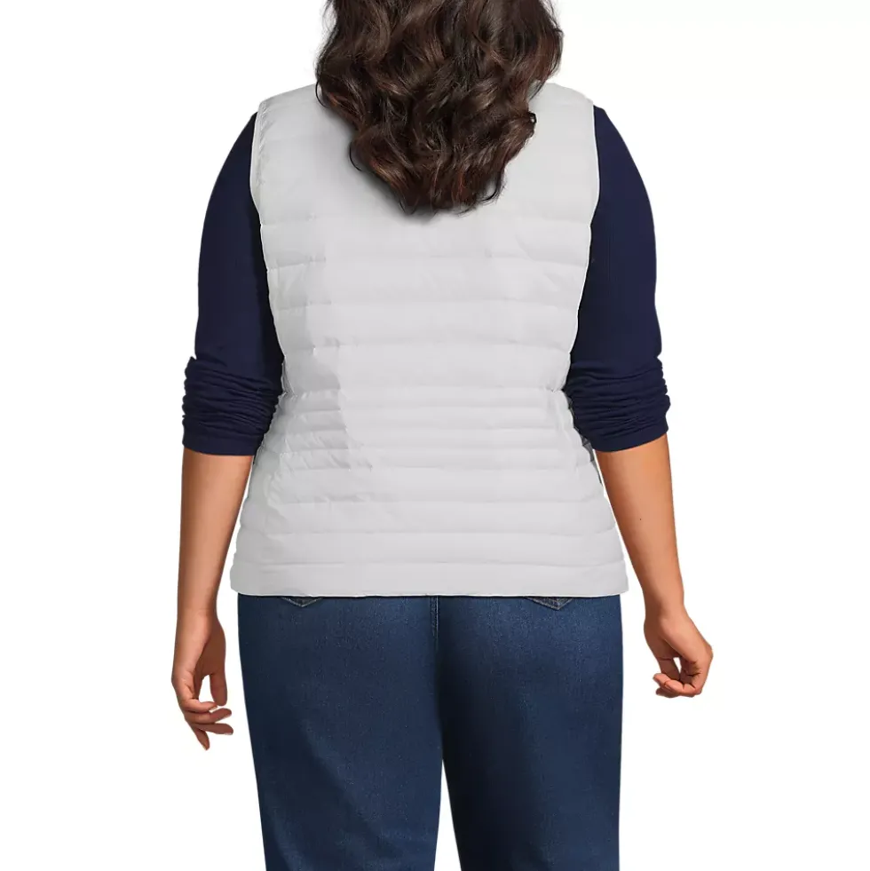 Women's Plus Size Wanderweight Packable Down Vest