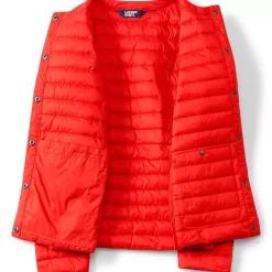 Women's Plus Size Wanderweight Collarless Packable Down Jacket