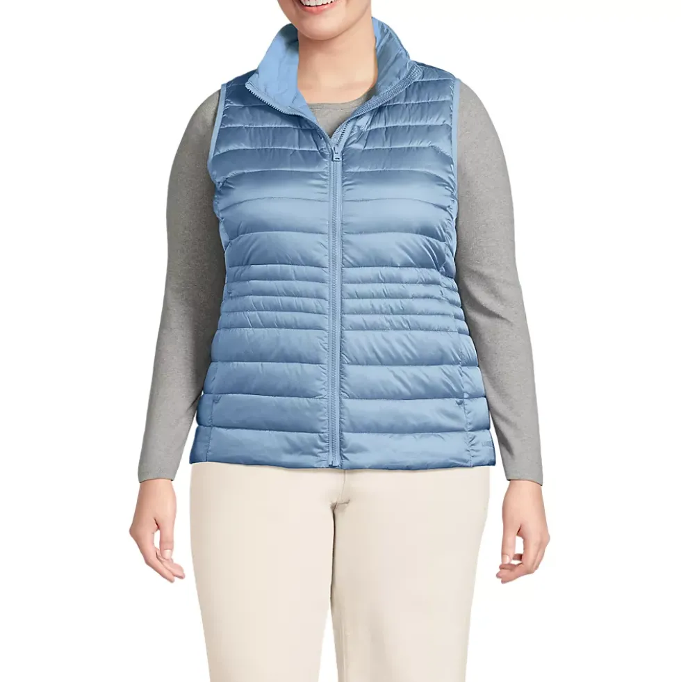 Women's Plus Size Wanderweight Packable Down Vest