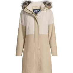Women's Plus Size Wool Hybrid Coat